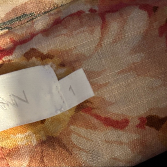 Zimmermann Pattie Cut-out Dress, Size 1 (US 6) nice pattern; Sophisticated sexy - Picture 5 of 7